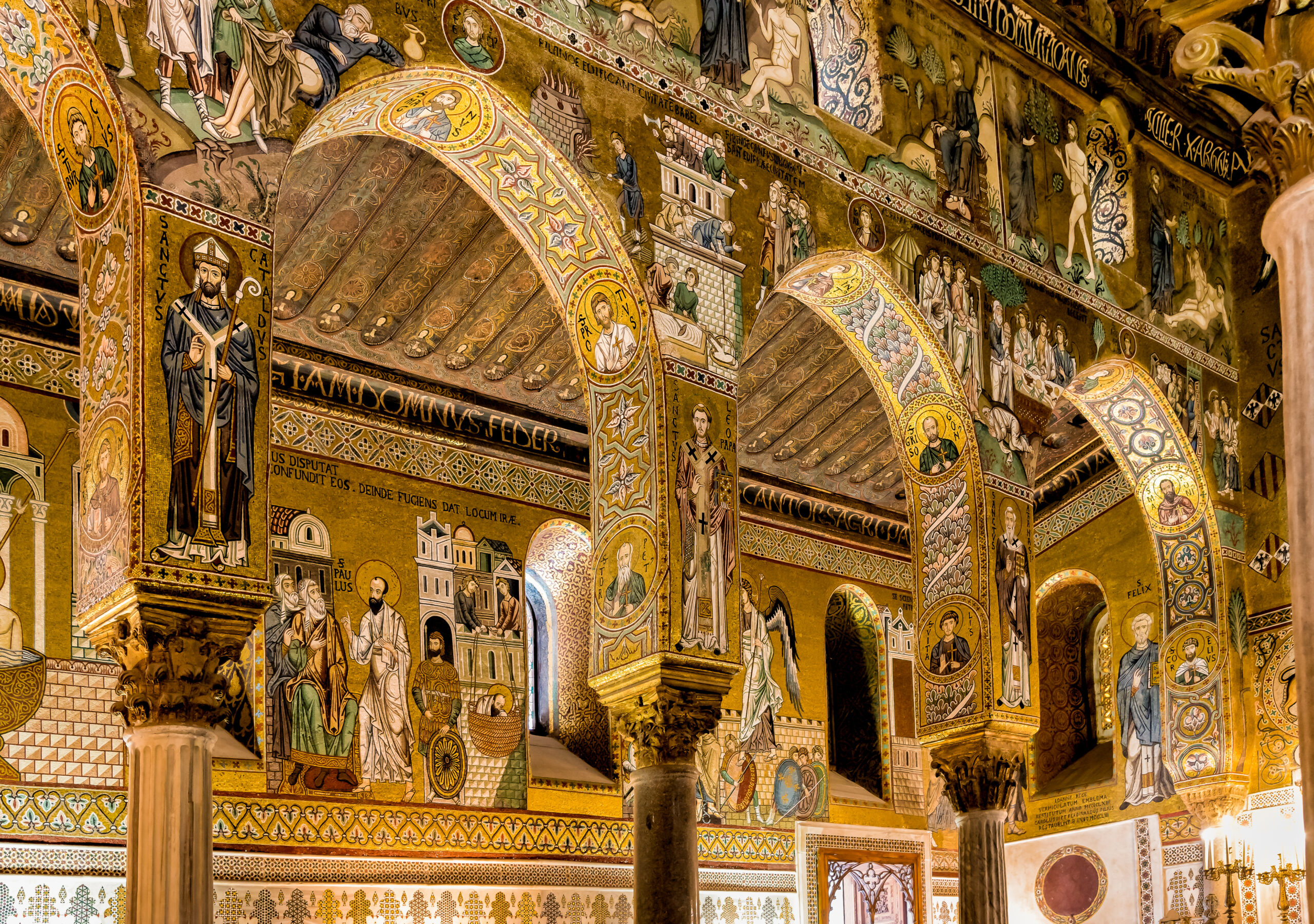 Byzantine mosaics of the Monreale Cathedral