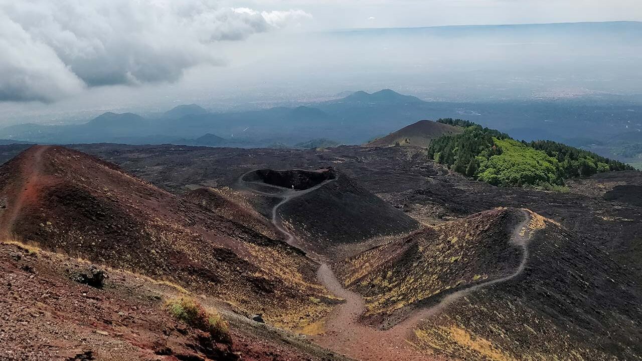 craters of Mount Etna